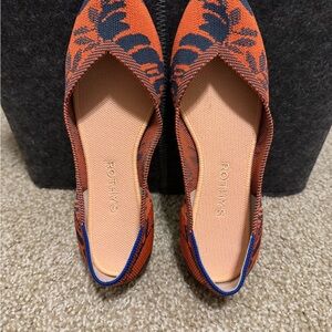 Rothy's Women's Orange and Blue Flats